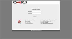 Desktop Screenshot of connexus.co.nz
