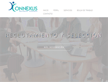 Tablet Screenshot of connexus.com.mx
