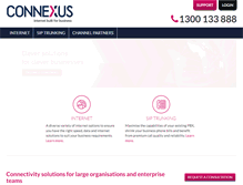 Tablet Screenshot of connexus.com.au